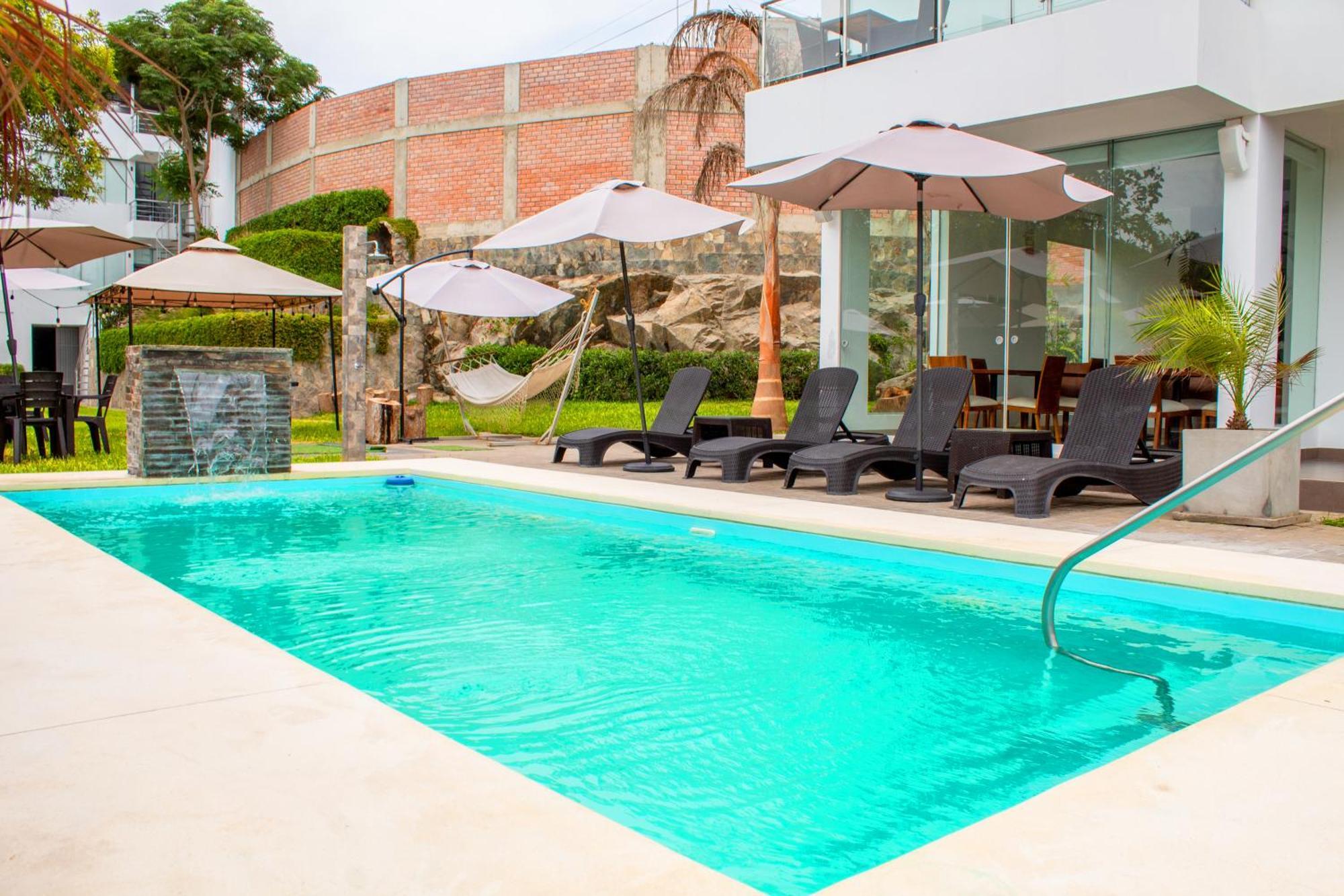 Silver Inn Hotel Cerro Azul Bagian luar foto