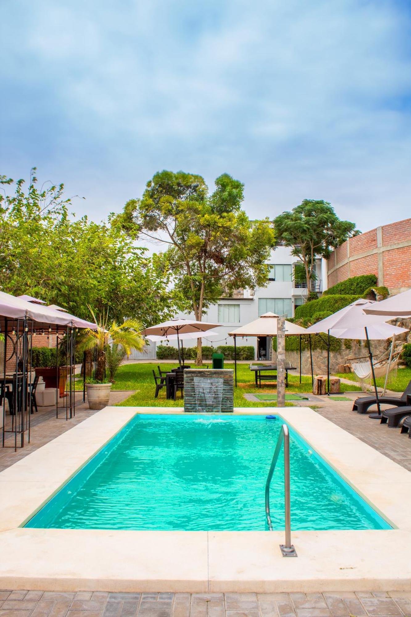 Silver Inn Hotel Cerro Azul Bagian luar foto